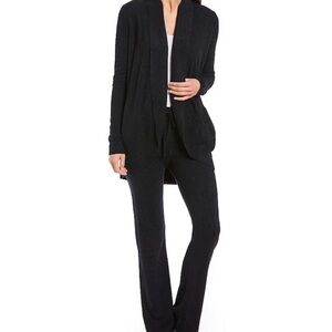 Barefoot Dreams Black Knit Cardigan